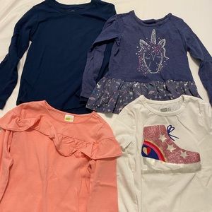 Bundle of 4 girls shirts/tee